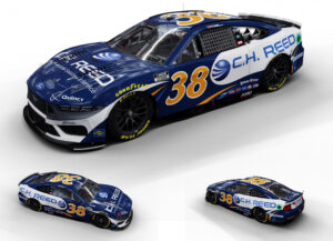 C.H. Reed Sponsors the #38 Ford Mustang for Front Row Motorsports at Pocono Raceway
